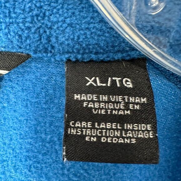 Marmot Fleece Jacket Mens Size XL Blue Full Zip Outdoor Gear Polartec Classic - Picture 8 of 8